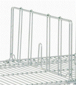 wire shelf dividers